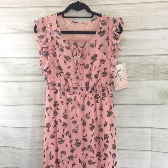 Love Stories by Self Esteem Boho Ruffle Maxi Dress - Picture 2 of 13